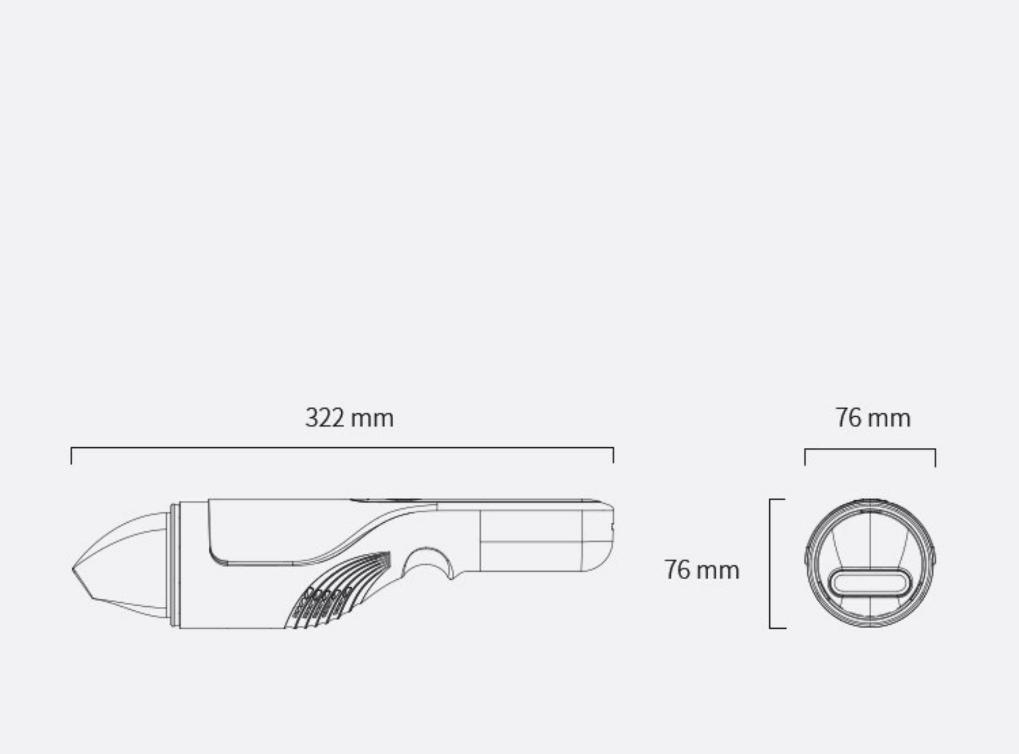 Draadloze Auto Stofzuiger