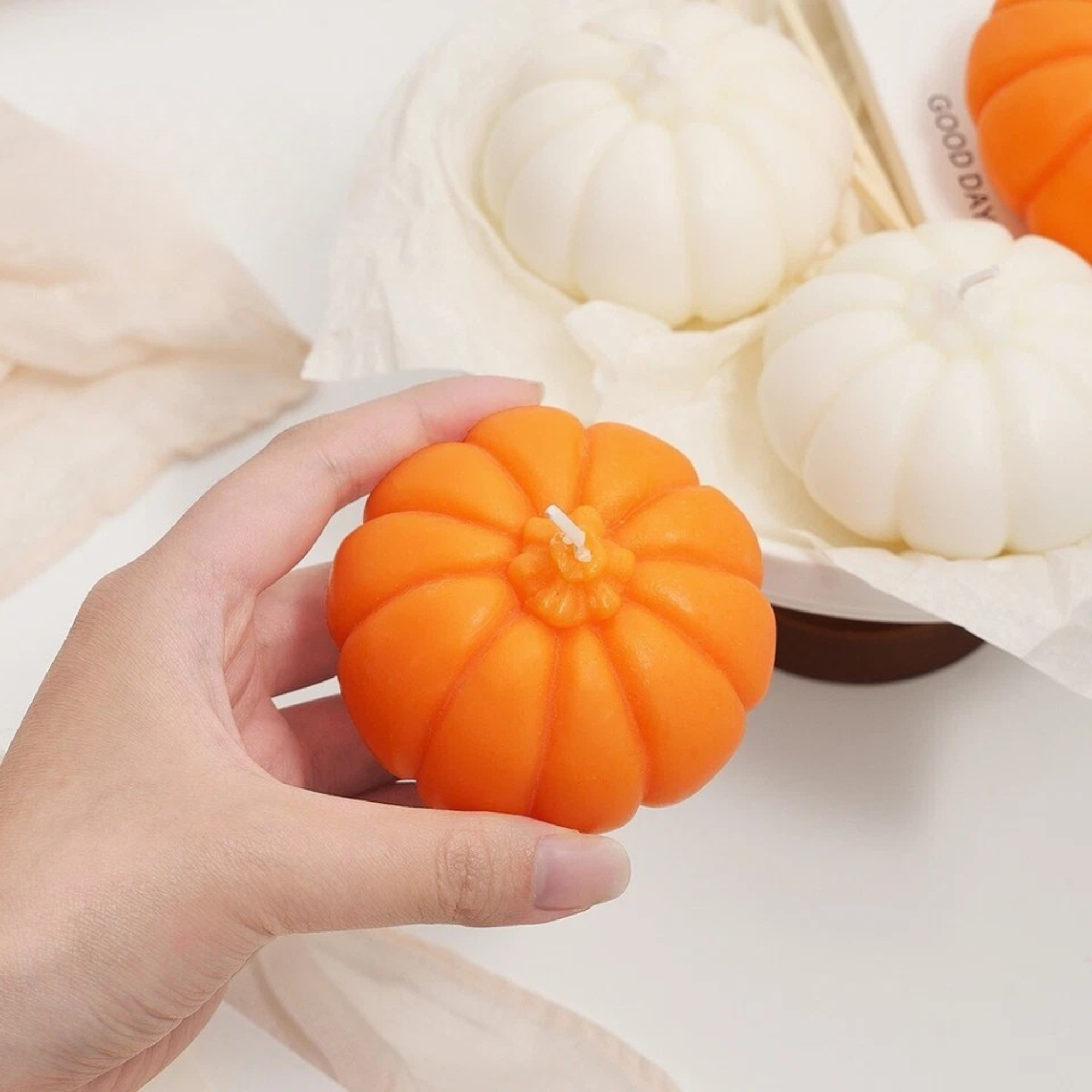 Pompoen Aromatherapie Kaars