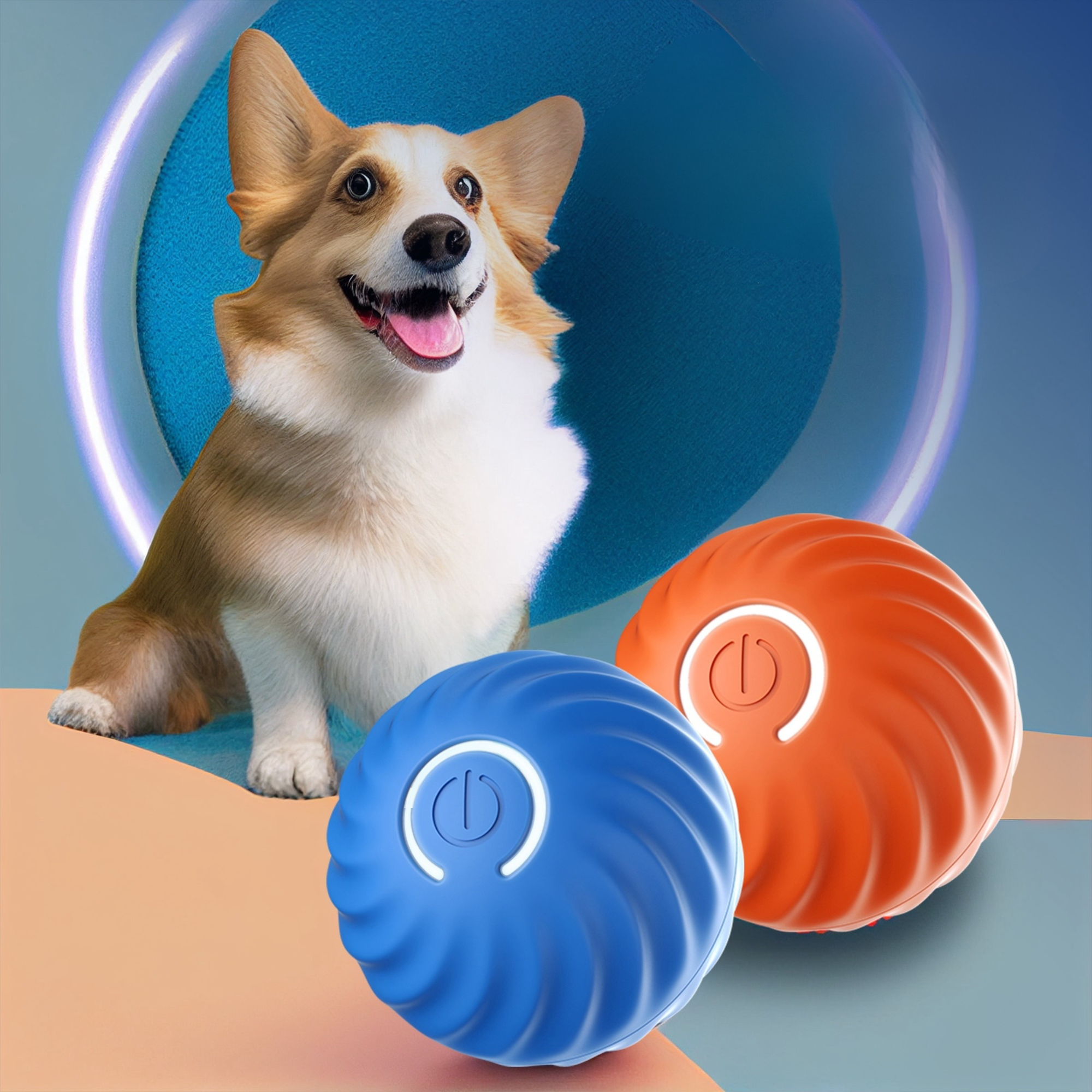 Interactieve Hondenspeelbal