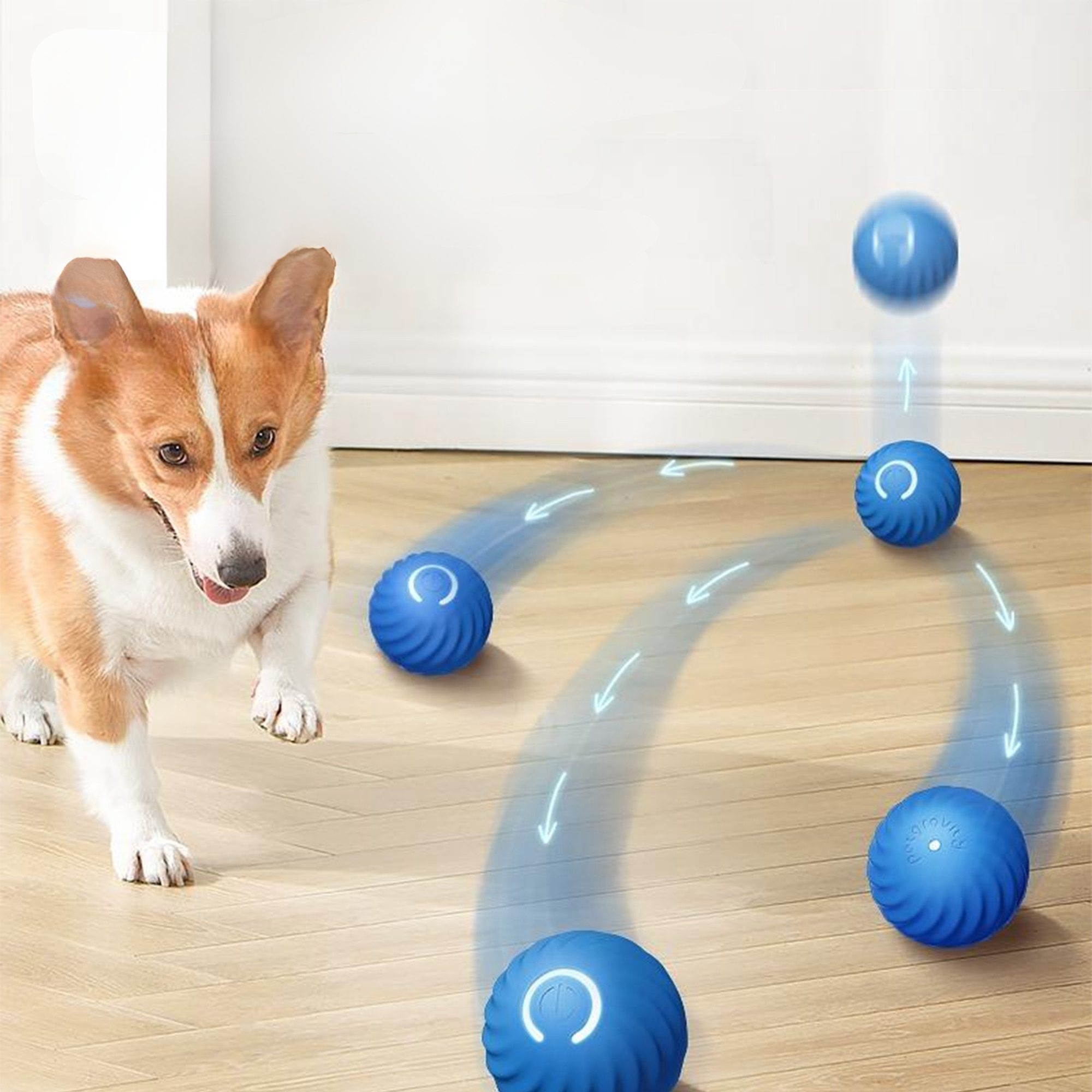 Interactieve Hondenspeelbal