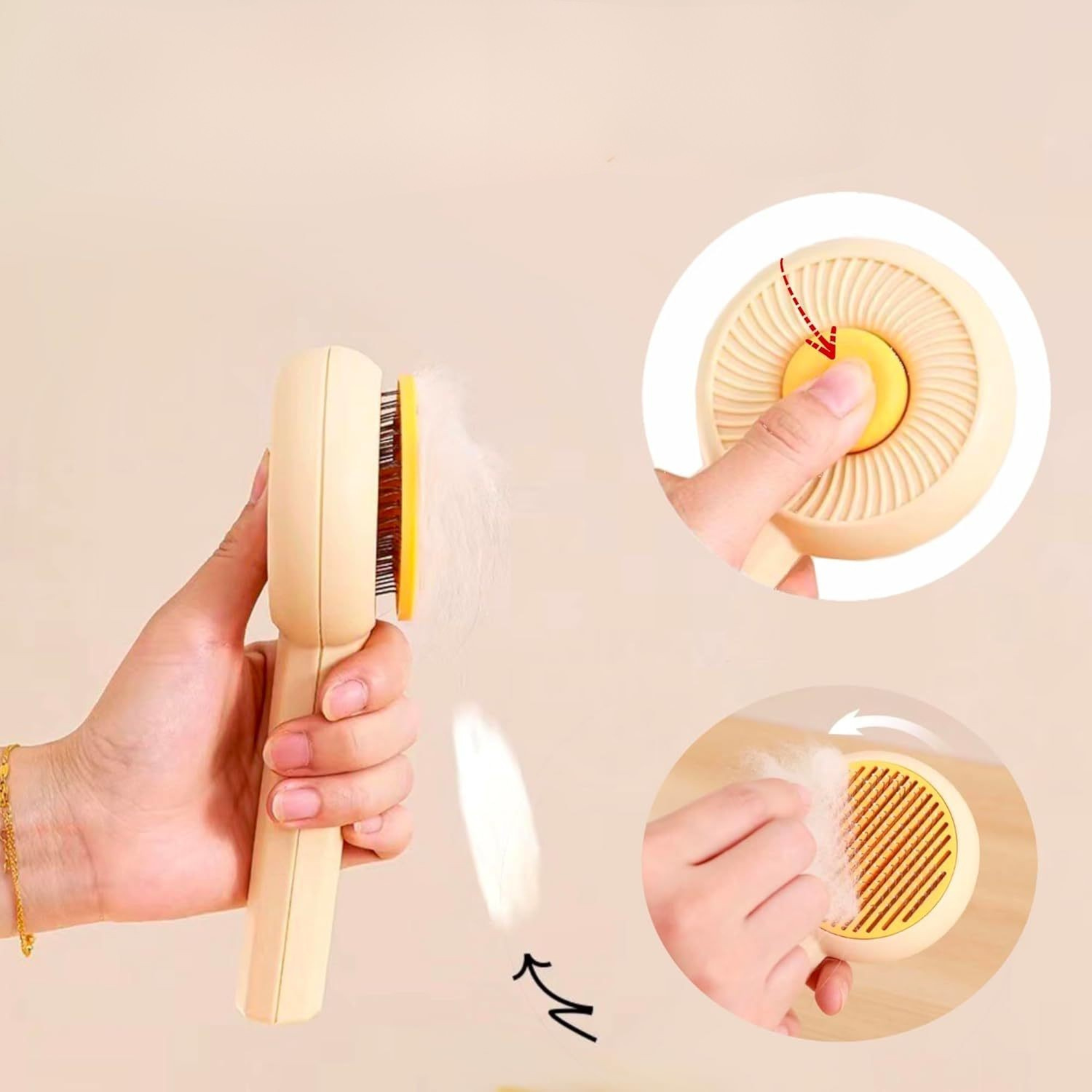 Zelfreinigende Huisdierenborstel